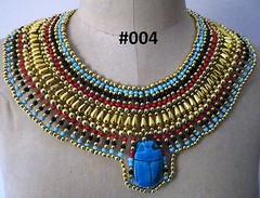 Egyptian Queen Cleopatra style Pharaoh’s Necklace/Collar/Haloween.