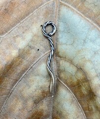 Silver or Gold Party Spoon Pendant, Burning Man, Coca
