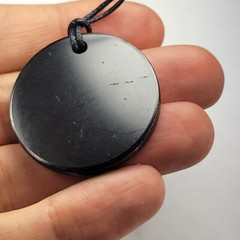 Shungite World Shungite Pendant Circle – Various Sizes