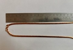 10 inch Pure Copper Serpentine Chain Anklet, Healing Copper Jewelry, Spiritual
