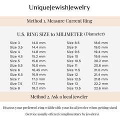 Ten Commandments Lion of Judah Judaica 925 Sterling Silver Signet Jerusalem Ring