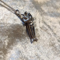 Lovers Necklace 925 Silver Handmade Jewellery Birthday Gift