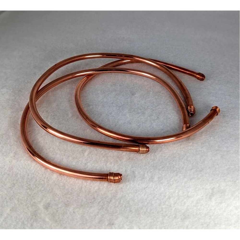 Copper neckwire cuff 3. Price is for one onlySmallor Large.round see description
