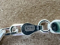 NEW $138 Sundance 7″ Sterling Silver Italy Paperclip 925 Link Bracelet Ladies