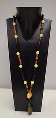 Necklace African Nigerian Bronze Bell Necklace