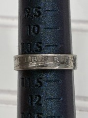 Liberty Ring Made From United States Quarter