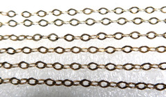 VINTAGE STERLING SILVER CABLE CHAIN NECKLACE ~28» LONG ~signed: MILOR 925 ITALY