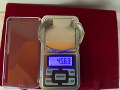 RARE TAXCO Artisan Sterling Silver Woven Cuff Bracelet Sm/Med 45.63g