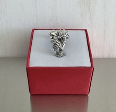 So Cute! Bali Crafted Multi Turtle Band Ring Solid 925 Sterling Silver Size 6
