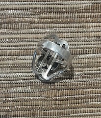 Jay King Sterling Silver Pearl Ring Desert Rose Trading Baroque Sz 9-10