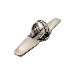 Freddie Maloney, Ring, Wild Horse Turquoise, Sterling Silver, Navajo, 5 1/2