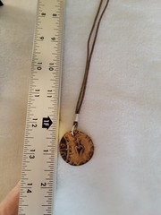 Taino Coqui Frog Necklace Artisan Clay Pendant Tribal Puerto Rico Boho Necklace