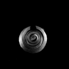 ANTIJOYAS Handmade ART-2-WEAR Hammered Aluminum TCHAI EARRINGS 3D Swirl CEP69