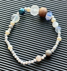 Recycled Beads, Hand Made, Bracelet. #Costal Bliss