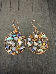 Earrings Artisanal Jewelry Gemstone Earrings Item #26370