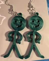 ASSORTED EARRINGS Cheese 🧀 Aliens 👽 Skulls💀 Hypoallergenic Hooks