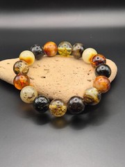 22,7 grams Genuine Natural Baltic Amber Bracelet Multicolor