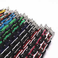 Men’s Bracelets Motorcycle/Biker/Bicycle Chain Link Bracelets Stainless Steel