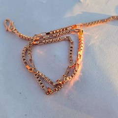 10 inch Pure Copper BOX Chain Anklet, Healing Copper Jewelry, Spiritual