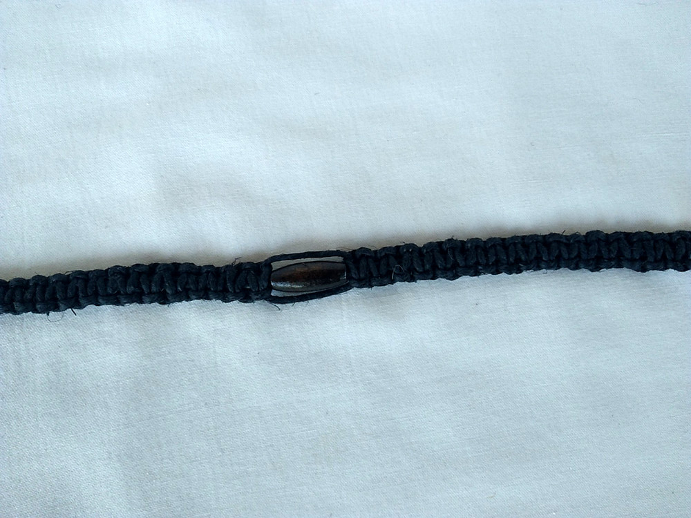 SURFER SKATER HEMP NECKLACE 18″ Unisex Macrame Boho Hippie USA Seller New