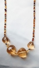 Brown Beaded Necklace