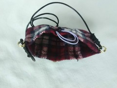 Women Boho Fabric Textile NECKLACE 32″ Amulet Gypsy USA Seller New