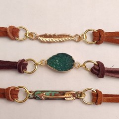 Bracelets Feather & Arrow