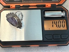 Sterling Silver Ametrine Artisan Handmade Ring 9