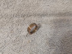 1998 Washington Quarters, Handmade Coin Ring, Size 6 clad