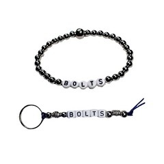 Bolts Sports Bracelet and Key Ring-Luggage Tag-Backpack Tag