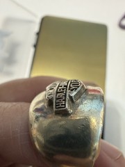 Vintage HARLEY DAVIDSON Sterling Silver RING Size 6