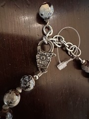 Western Cowgirl Necklace Set Chunky Agate & Western Beads – Flower Boho Gypsy