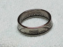 UTAH – Size 9 State Quarter Coin Ring