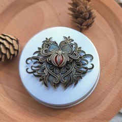 Chinese Retro Original Designer Craftsmanship Handmade Filigree Brooch