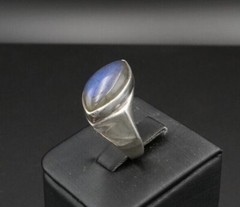 Hand-made Sterling Silver Bezel Set Marquise Labradorite