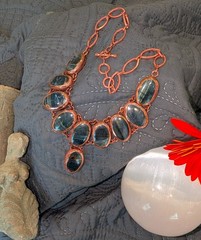 Rare Pietersite in Copper Necklace, Cleaned & Polished, Ships from USA ~ Cleanse