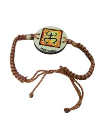 Handmade Friendship 2pcs Bracelets Puerto Rico Coqui Taino Unisex