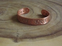 Pure Copper Magnetic Bracelet – Solid Copper Arthritis Pain Therapy Energy Cuff