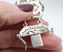 SILPADA Story Book Bracelet 925 Sterling Silver Filgree B2907 ~ New Without Tag