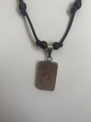 El Diablito Necklace Vintage. Cord Necklace With Beads For Adjustments