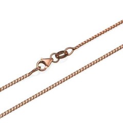 Solid 14k Rose Gold Franco Chain 1.1mm 16-24″