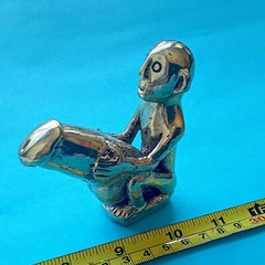 1 bronze rice god Philippine fertility tribal Bulul statue No ship to USA