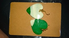 handmade polymer clay earrings