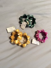 Golden Yellow tagua nut chunky stretch bracelet