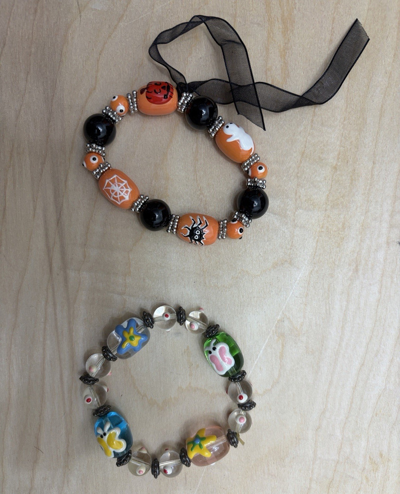 Holiday Bead Bracelets