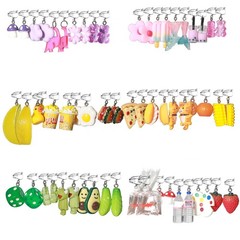 30 Pairs Clip On Earrings Cute Weird Funny Earrings Aesthetic Non Pierced Dan…