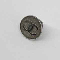 Tiffany & Co. Sterling CC Logo Chanel Lapel Pin
