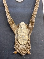 Very Cool Circa 1968 Hippie Macrame Set From My Film Collection