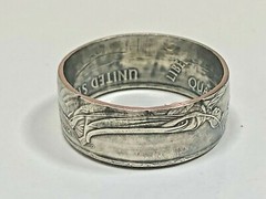Hawaii Ring State Quarter Coin Ring Hand Made