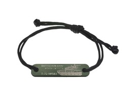 Handcrafted Tank Bracelet: Genuine Fragment